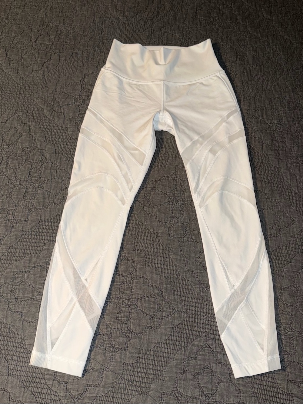 Lululemon Wunder Under High-Rise Tight *Mesh 28" White Women’s Size-6